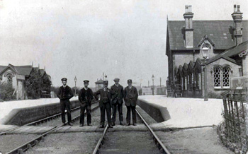 Southill Station in 1920 Z880-2
